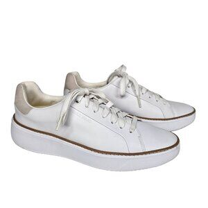 Cole Haan Womens‎ Grandpro Topspin Casual White Sneakers Shoes Size 9.5